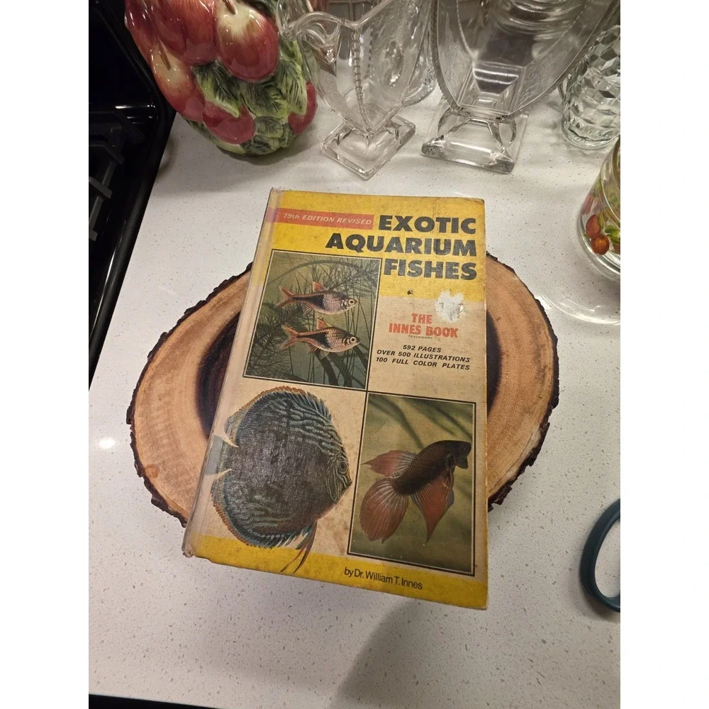 Exotic Aquarium Fishes, William Innes,Hard Cover,592 p, 500+ Illus, 19th Ed 1966